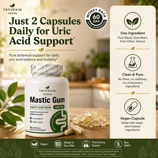TRYVEXIN mastic gum extract