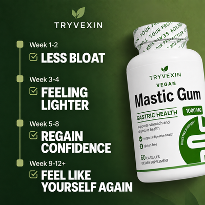 TRYVEXIN mastic gum extract